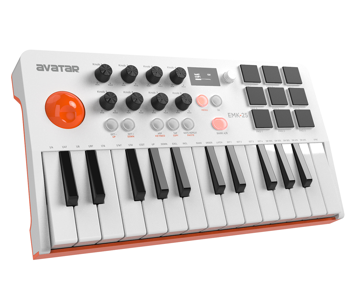 Bezprzewodowy kontroler klawia – Midi Controller Pad recenzja i cena