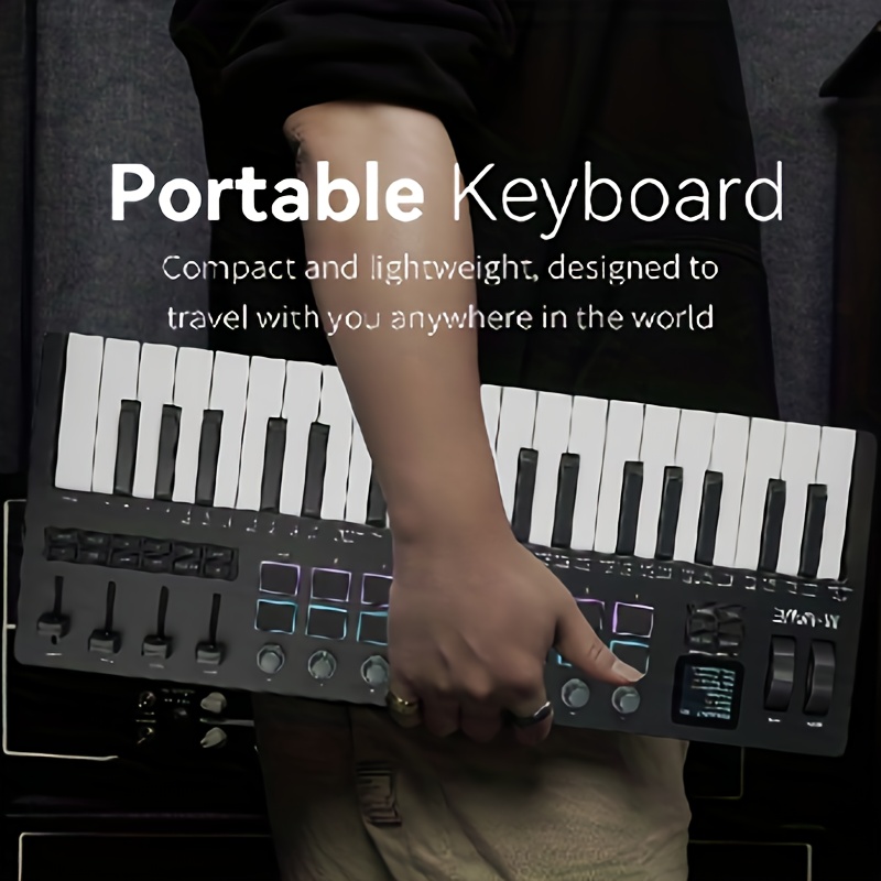 Klawiatura MIDI Bluetooth M-VA – Midi Controller Pad recenzja i cena