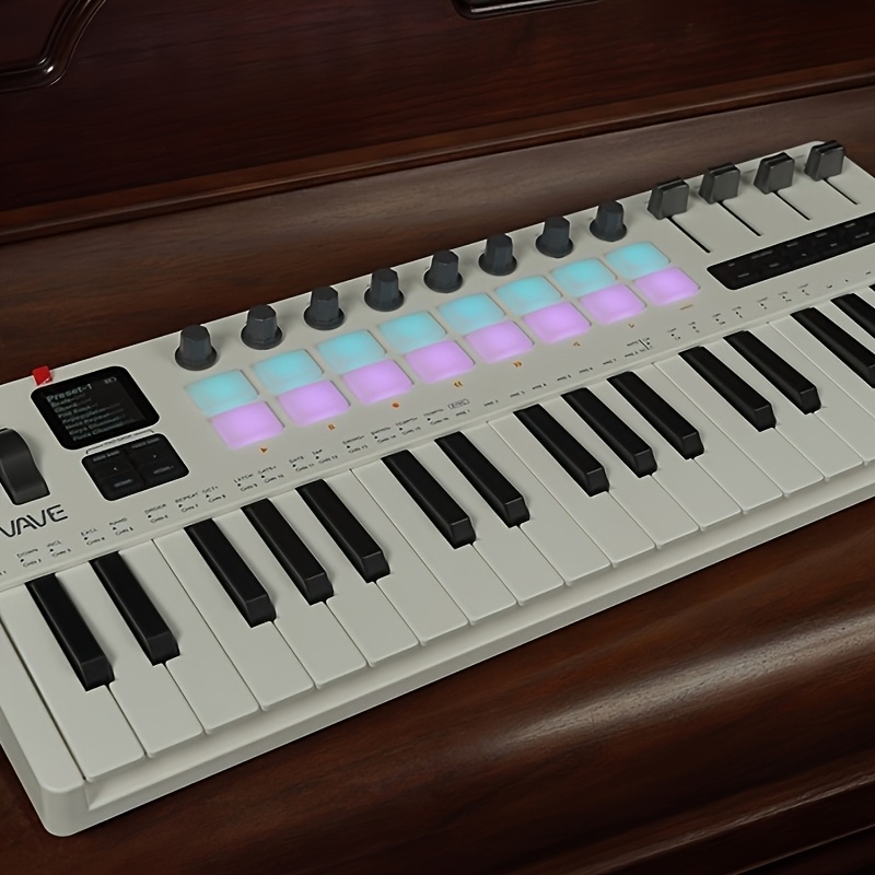 Klawiatura MIDI Bluetooth M-VA – Midi Controller Pad recenzja i cena