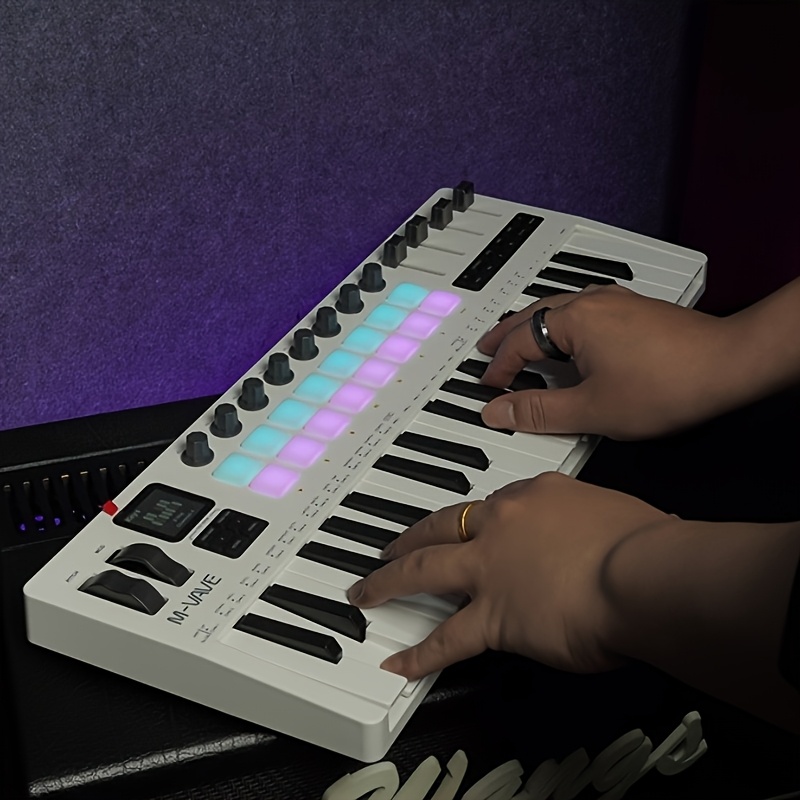 Klawiatura MIDI Bluetooth M-VA – Midi Controller Pad recenzja i cena