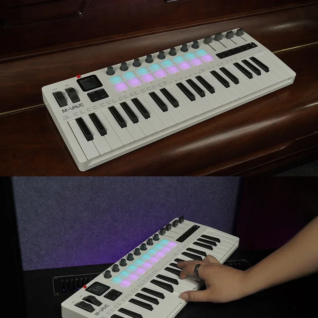 M-VAVE SMK-37 Pro – klawiatura – Midi Controller Pad recenzja i cena
