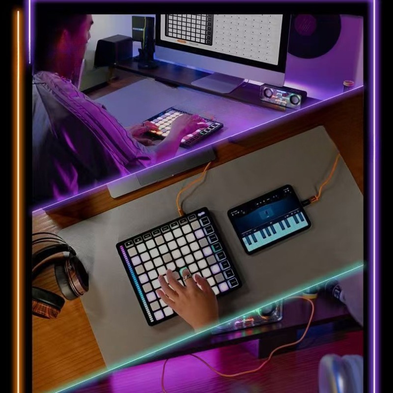 64-klawiszowy kontroler perkus – Midi Controller Pad recenzja i cena